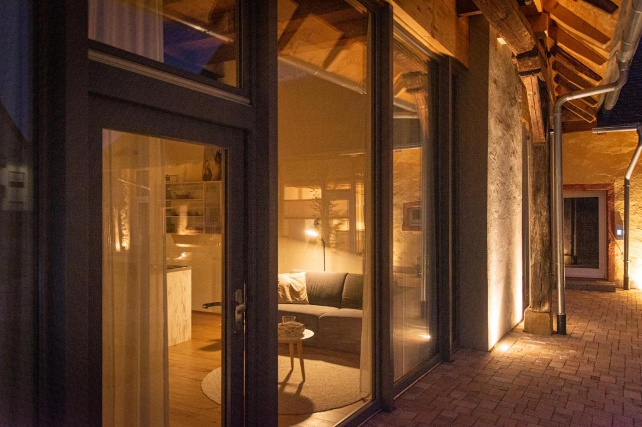 Baumgartners Dreiseithof - Historisch, Modern, Zentral Apartment Bad Krozingen Luaran gambar