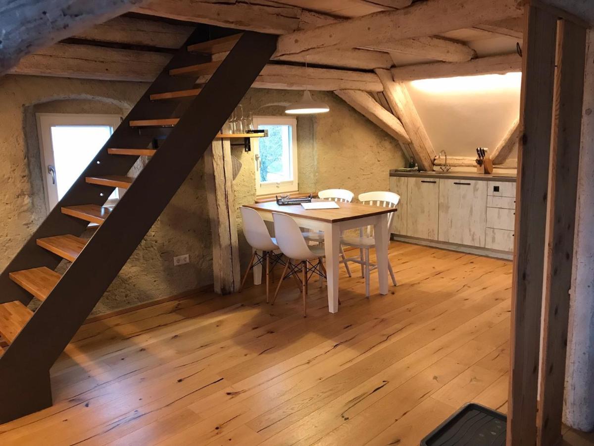 Baumgartners Dreiseithof - Historisch, Modern, Zentral Apartment Bad Krozingen Luaran gambar
