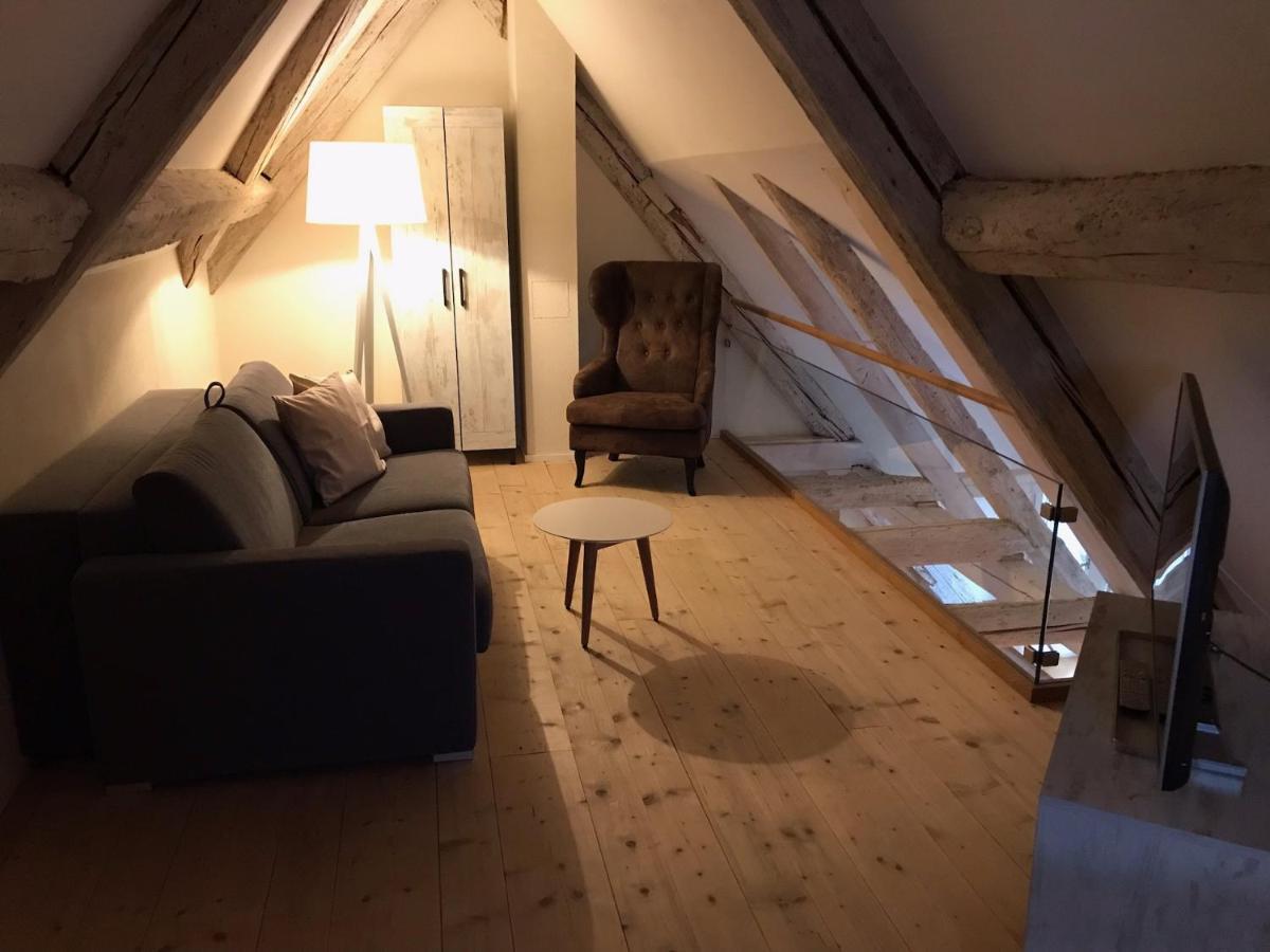 Baumgartners Dreiseithof - Historisch, Modern, Zentral Apartment Bad Krozingen Luaran gambar