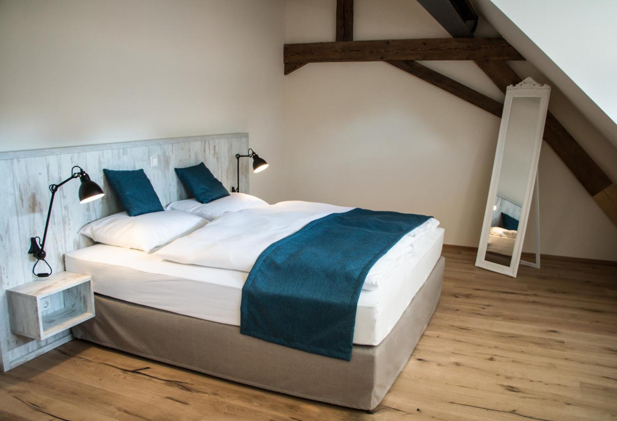 Baumgartners Dreiseithof - Historisch, Modern, Zentral Apartment Bad Krozingen Bilik gambar