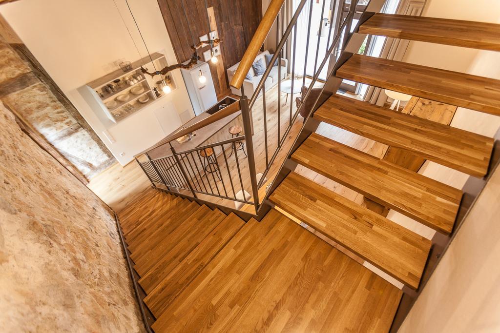 Baumgartners Dreiseithof - Historisch, Modern, Zentral Apartment Bad Krozingen Luaran gambar